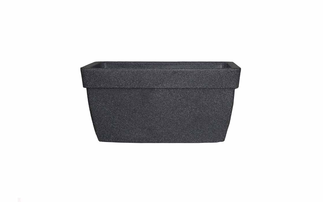 Barca Rectangle Planter With wheel