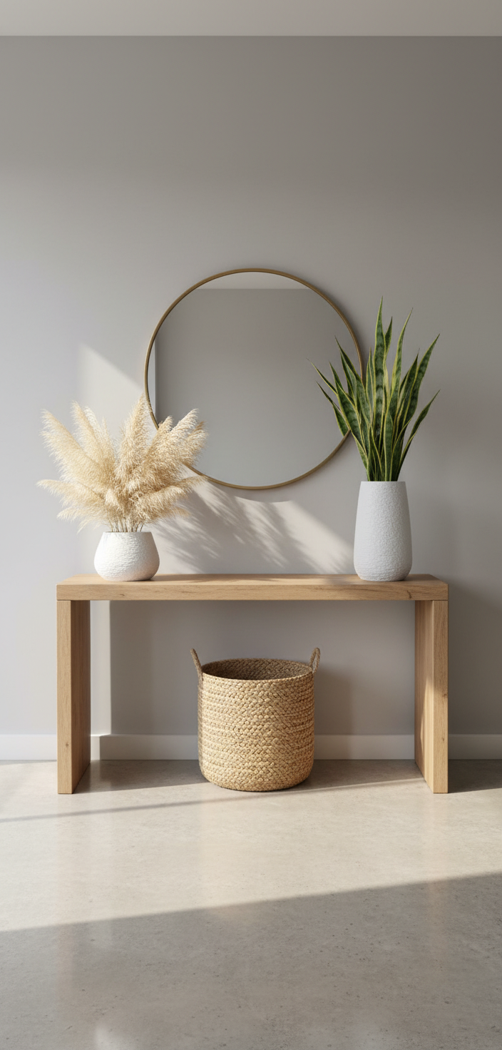 Premium White Textured Ceramic Planter - Modern Minimalist Tall Vase