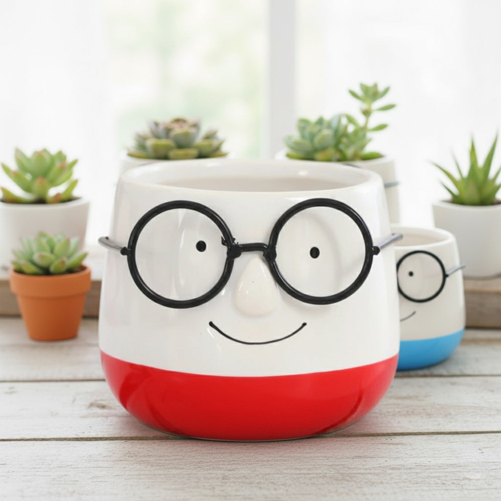 Plant a Smile! Whimsical Ceramic Planters